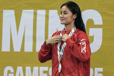 Võ Thị Mỹ Tiên – Kình ngư người Tây Ninh tỏa sáng tại SEA Games 33