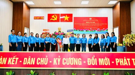 Bà Trần Thị Hồng Yến được chỉ định giữ chức Chủ tịch Công đoàn xã Mỹ Yên