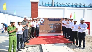 Khánh thành Trạm biến áp 110kv Tầm Vu 2 và đường dây đấu nối