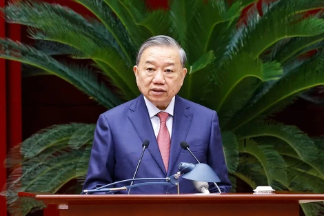 Tổng Bí thư Tô Lâm phát biểu khai mạc Hội nghị Trung ương lần thứ 15