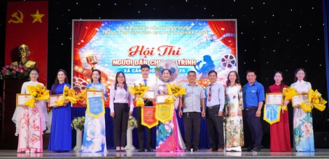 Xã Cần Giuộc tổ chức Hội thi người dẫn chương trình năm 2025